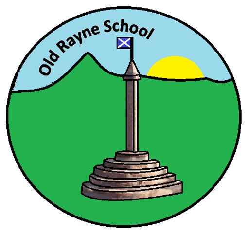 Old Rayne School logo