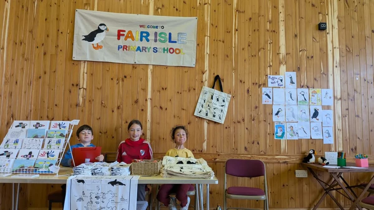 Fair Isle Primary School, Shetland Islands
