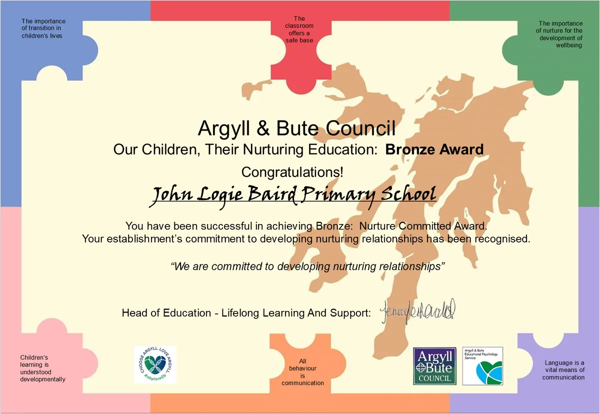 John Logie Baird Primary School, Argyll & Bute