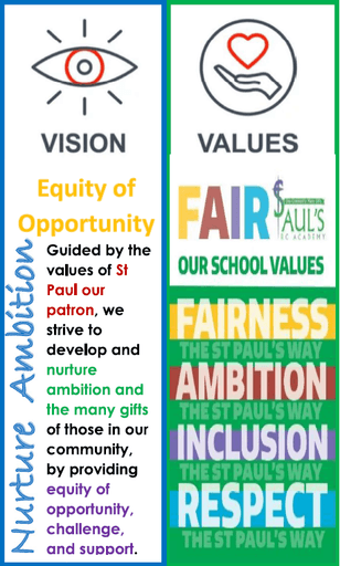 St Paul's RC Academy logo