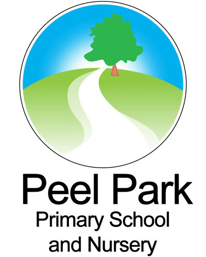 Peel Park Primary School and Nursery logo