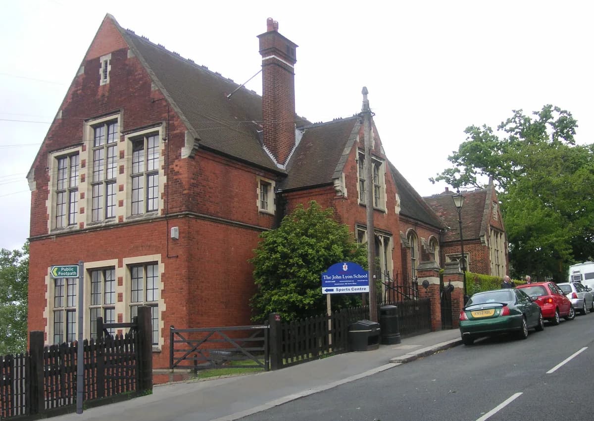 The John Lyon School, Harrow-on-the-Hill