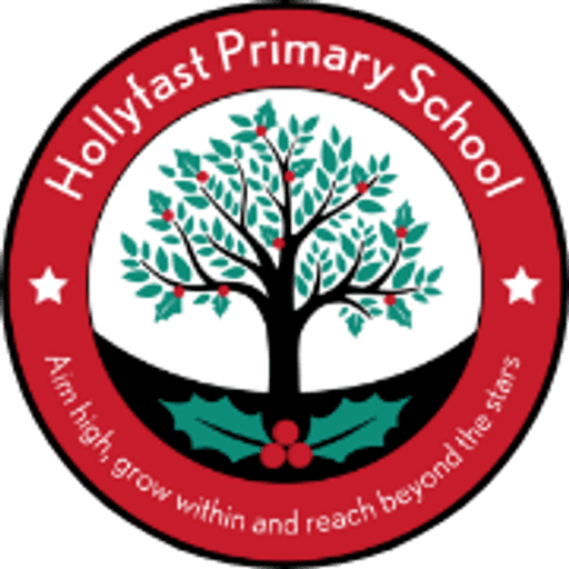 Hollyfast Primary School logo
