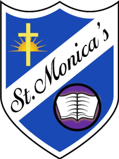St Monica's Catholic Primary School logo