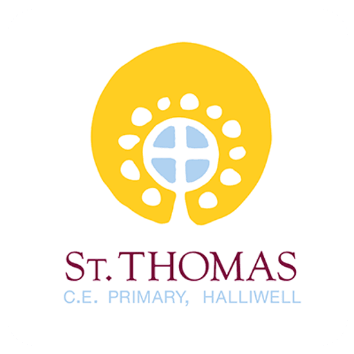 St Thomas C of E Primary School, Halliwell logo