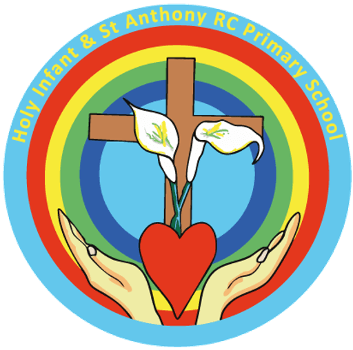 Holy Infant and St Anthony RC Primary School logo