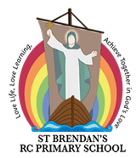 St Brendan's RC Primary School, Harwood, Bolton logo