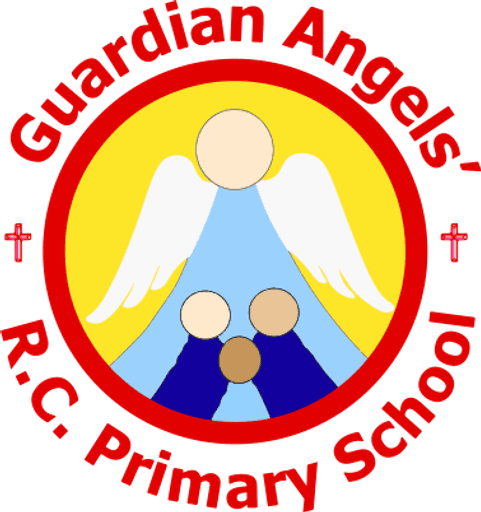 Guardian Angels Roman Catholic Primary School, Bury logo