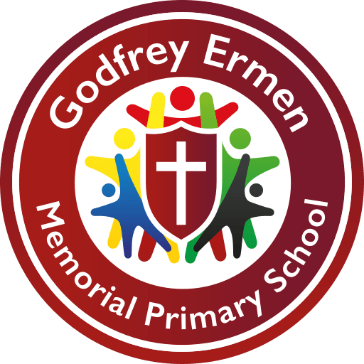 Godfrey Ermen Memorial CofE Primary School logo