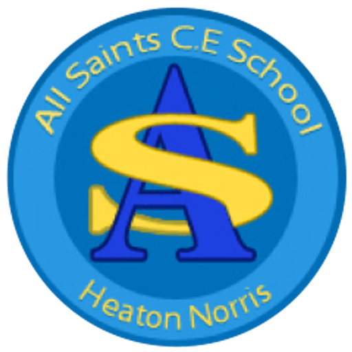 All Saints Church of England Primary School Stockport logo