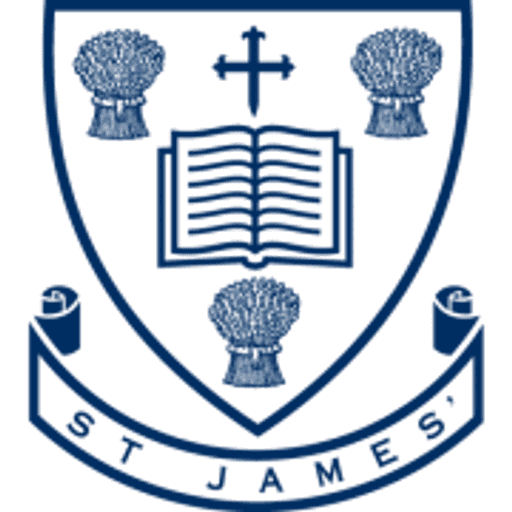 St James' Catholic High School logo