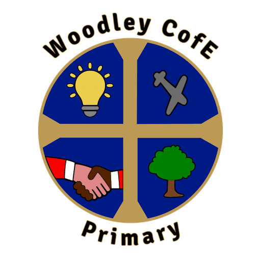 Woodley CofE Primary School logo