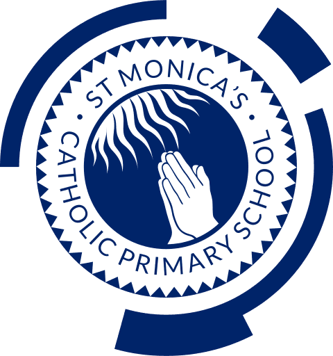 St Monica's Catholic Primary School logo
