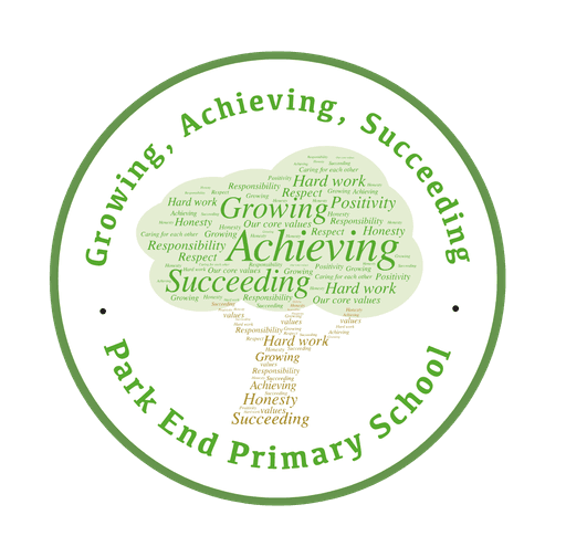 Park End Primary School logo