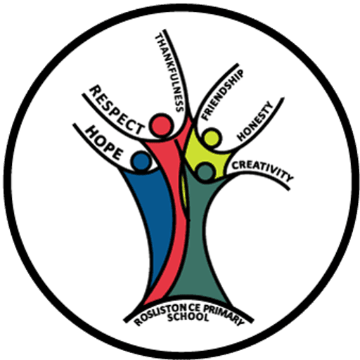 Rosliston CofE Primary School logo