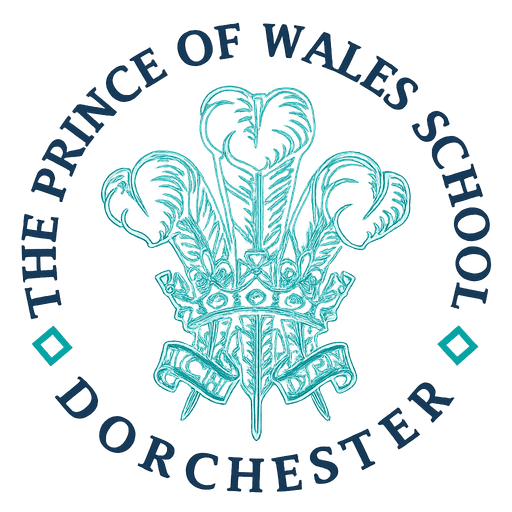 The Prince of Wales School logo