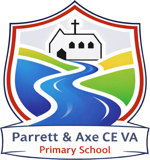 Parrett and Axe Church of England Voluntary Aided Primary School logo
