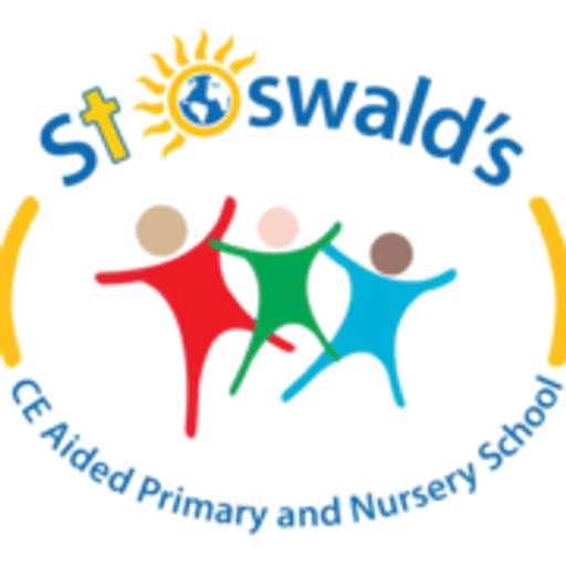 St Oswald's Church of England Aided Primary and Nursery School logo