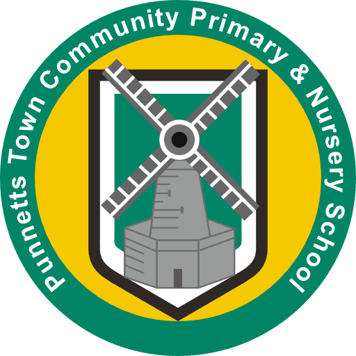 Punnetts Town Community Primary and Nursery School logo