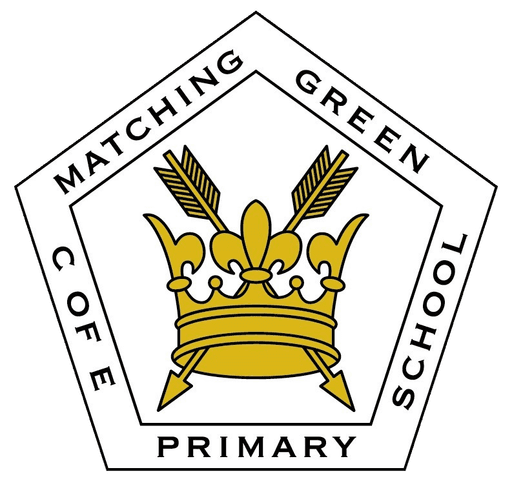 Matching Green Church of England Voluntary Controlled Primary School logo