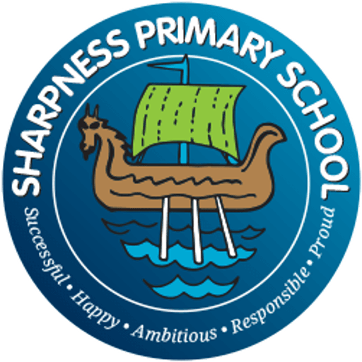 Sharpness Primary School logo