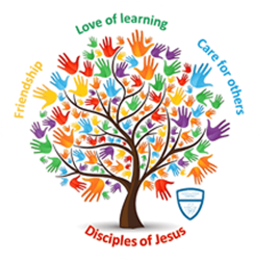 St Swithun Wells Catholic Primary School, Chandlers Ford logo