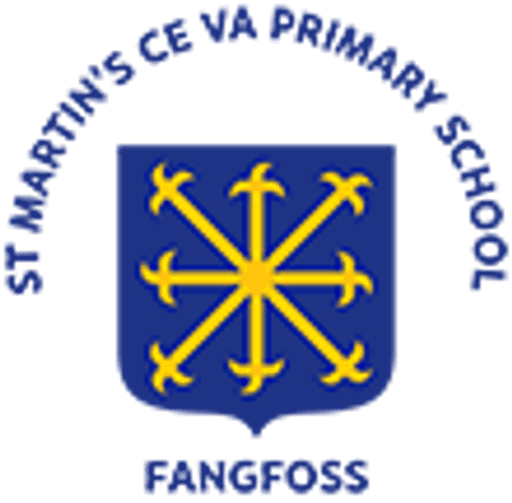 St Martin's Church of England Voluntary Aided Primary School, Fangfoss logo