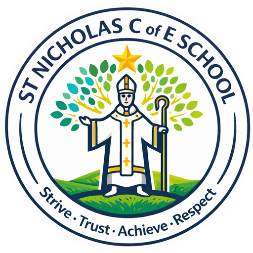 St Nicholas CEVC Primary School logo