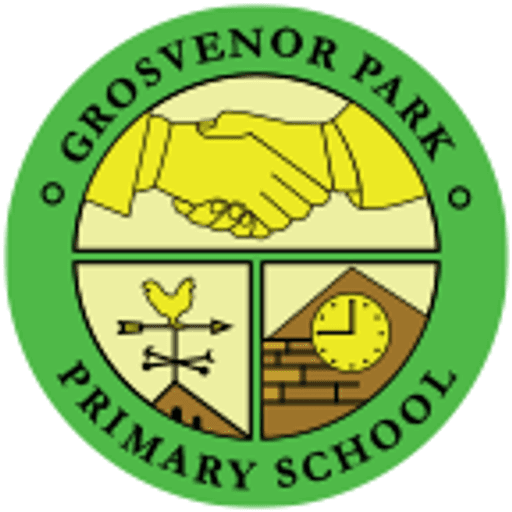 Morecambe and Heysham Grosvenor Park Primary School logo