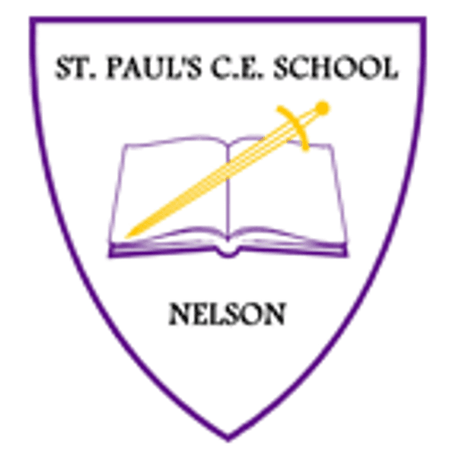 Nelson St Paul's Church of England Primary School logo