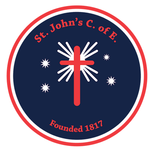 Blackpool St John's Church of England Primary School logo