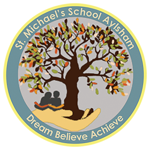 St Michael's Church of England VA Primary and Nursery School logo