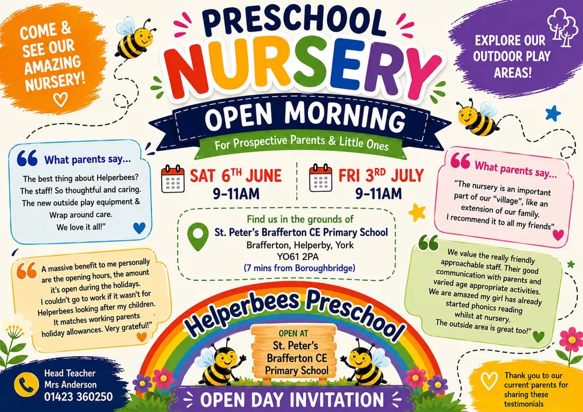 St Peter's Brafferton Church of England Voluntary Aided Primary School, York
