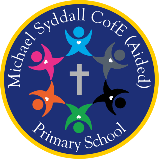 Michael Syddall Church of England Aided Primary School logo