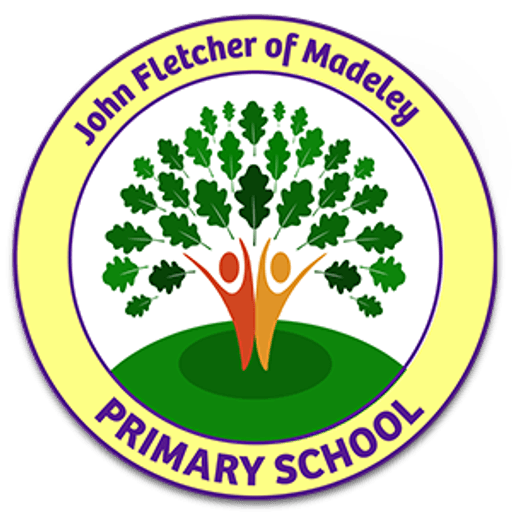 John Fletcher of Madeley Primary School logo
