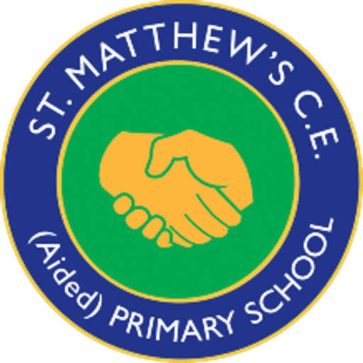 St Matthew's Church of England Aided Primary School and Nursery Centre logo