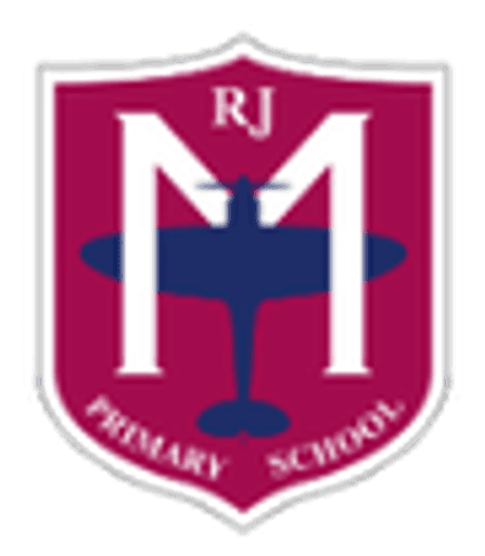 R J Mitchell Primary School logo