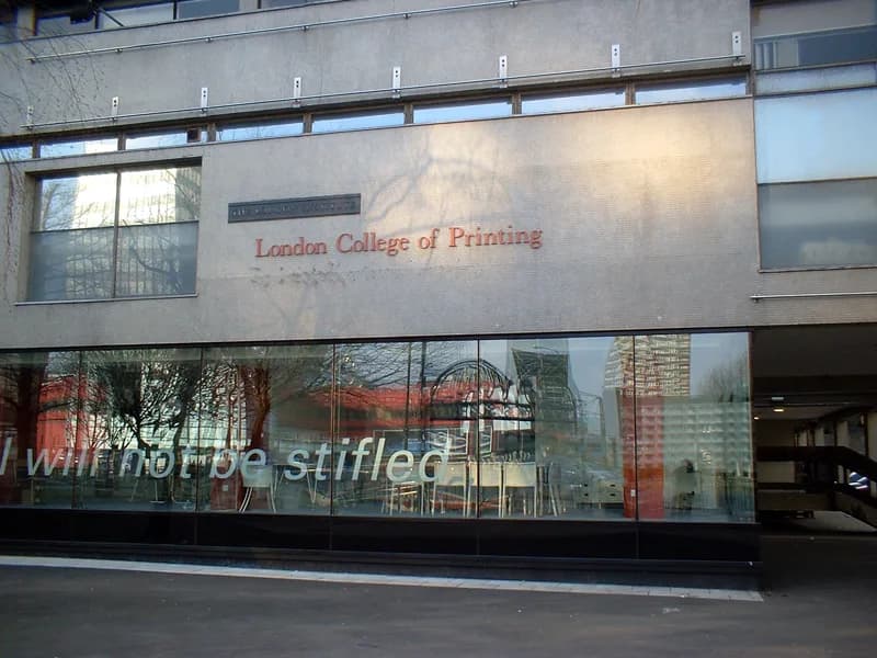 London College of Printing & Distributive Trades, London
