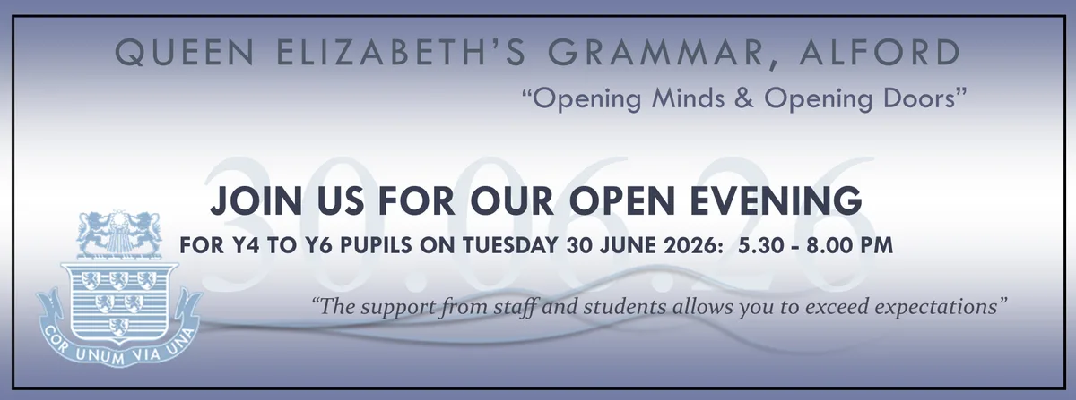 Queen Elizabeth's Grammar Alford - A Selective Academy, Alford