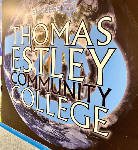 Thomas Estley Community College logo