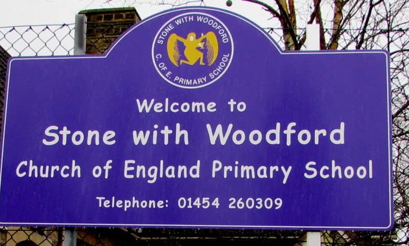 Stone with Woodford Church of England Primary School, Berkeley