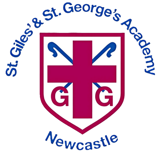 St Giles' and St George's Church of England Academy logo