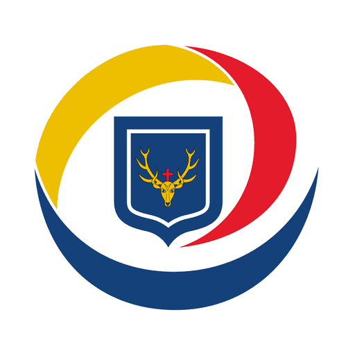 Our Lady and St Hubert's Catholic Primary School logo