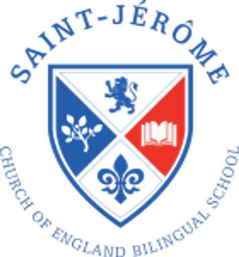 Saint Jerome Church of England Bilingual School logo