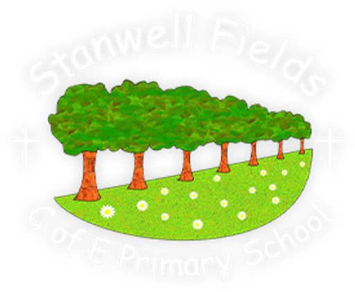 Stanwell Fields CofE Primary School logo