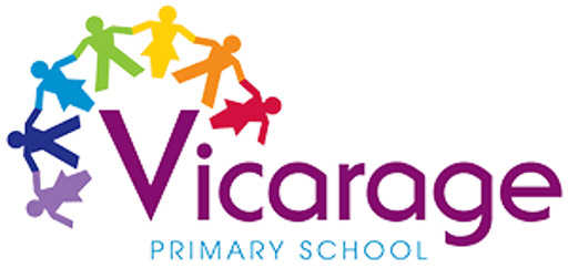 Vicarage Primary School logo