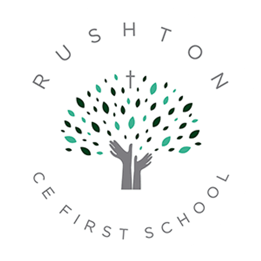 Rushton CofE First School logo