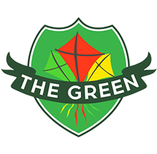 The Green Flying High Academy logo