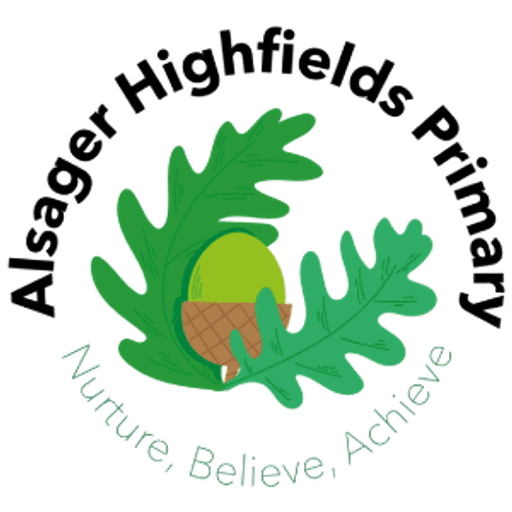 Alsager Highfields Community Primary School logo