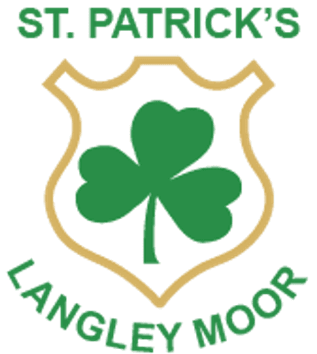St Patrick's Catholic Primary School, Langley Moor logo